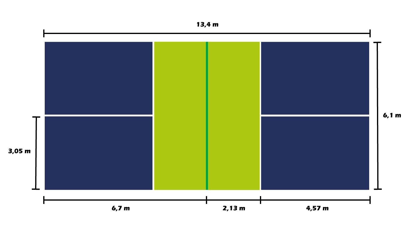 speelveld pickleball